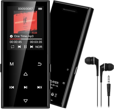 SNJY® MP3 Speler Bluetooth - MP4 Speler - Muziek Speler - 128GB - Zwart