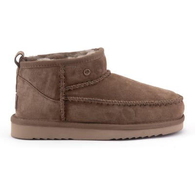 Warmbat - maat 39 - Durack Suede boot Stitch Dames Laarzen - Mud