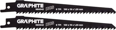 Reciprozaagbladen set - 150mm - 2 stuks