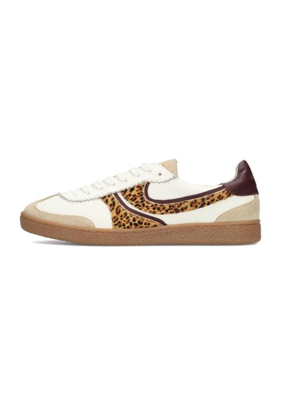 Haboob Charlotte Sneakers - Leer - Dames - Beige - Maat 39