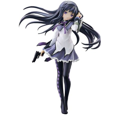 Originele 18CM Puella Magi Madoka Magica Anime Figuur Akemi Homura Magisch Meisje PVC Anime Actiefiguren Model Anime Cartoon Cadeau gray