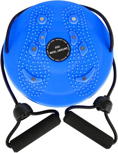 Fitness Twister Schijf - Taille Trainer - Taille Vormgeven - Antislip Oppervlak - Tot 100kg - Blauw
