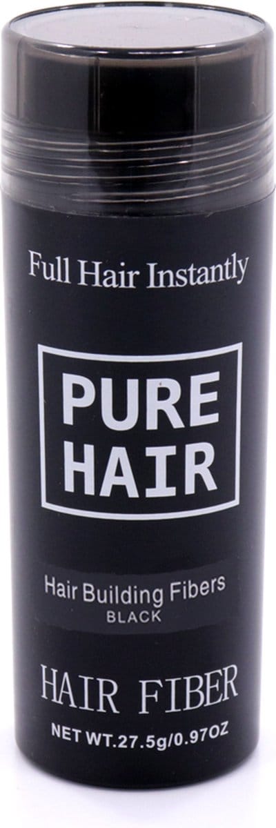 Pure Hair Premium Keratine Haarvezels Zwart 27,5g