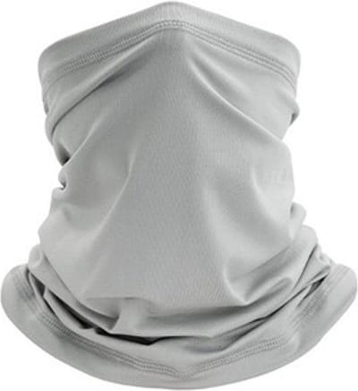 New Age Devi - Sportieve Grijs Mondbescherming Sjaal Bandana Hoofdband van Spandex