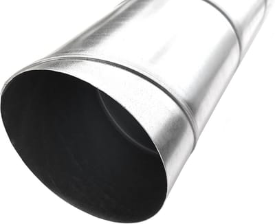 Spiraalventielbuis Rond Ø125 mm Lengte 1000 mm Voor Ventilatiesystemen