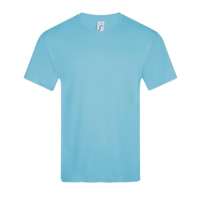 SOL'S V-Neck T-Shirt Victory L151 - Atoll Blue - XXL
