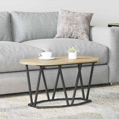 vidaXL - Salontafel - Sonoma - Eik - 80 - x - 40 - x - 40.5 - cm