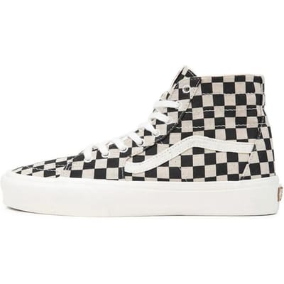 Vans Sk8 Tapered Casual High-Top Skateschoenen Unisex Sneakers Zwart Wit VN0A5KRU705 36 white