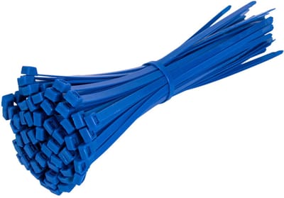 TD47 Kabelbinders 7.6 x 370 mm Blauw - Tie wraps - Tyraps