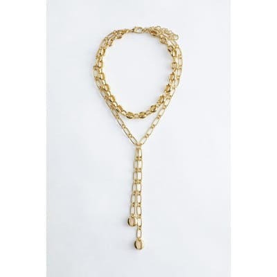 & Other Stories P Umi Drop Necklace Gold Maat: OS | Kettingen Outlet | Dames | Goud