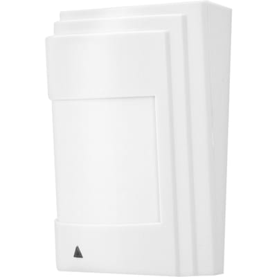 Capteur de mouvement infrarouge passif filaire Double détecteur PIR Alarme d'avertissement Système de sécurité 12V white