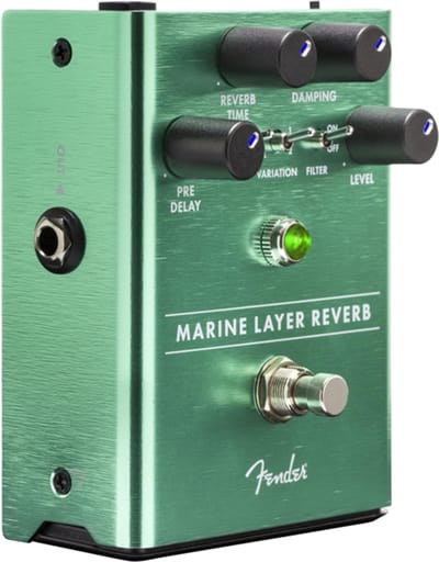 Fender Marine Layer Reverb – Reverb Pedaal – Groen