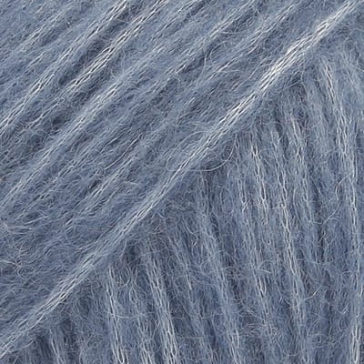 DROPS Air Uni Colour - 17 denimblauw - Wol Garen