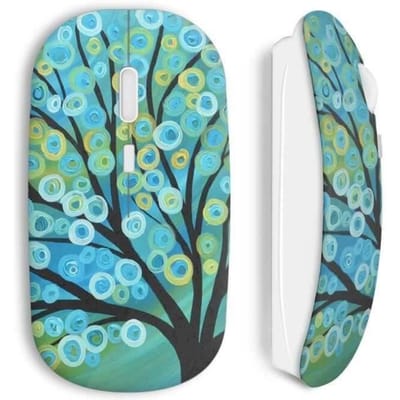 Souris Sans Fil Arbre paint