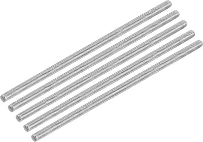 15 Stuks M5 Volledig Draadstang 140mm RVS 304 voor Bevestiging en Constructie