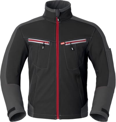 Havep 40145 Softshell Zwart/Charcoal Grijs maat M