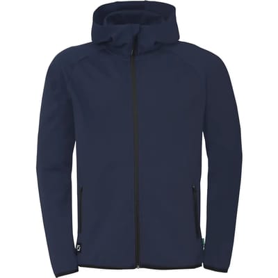 Uhlsport Id Sweater Met Kap Kinderen - Marine / Zwart | Maat: 128