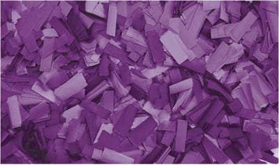 Showtec Showtec Rechthoekige paarse confetti (vuurbestendig), 1 kg Home entertainment - Accessoires