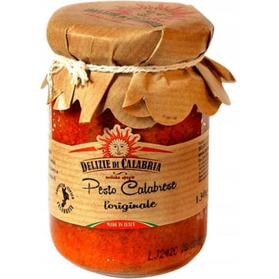 Pesto Calabrese Italiaanse pesto gedroogde tomaten Delizie di Calabria 130g