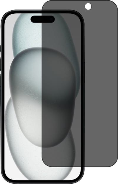 Privacy Screenprotector Geschikt voor iPhone 15 screenprotector Privacy - Arara tempered glass van - gehard glas