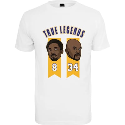 Mister Tee - True Legends 2.0 Heren Tshirt - XS - Wit