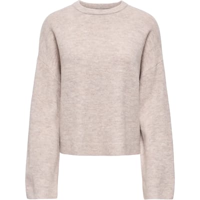Regular fit gebreide pullover met ronde hals, model 'SIMONI'