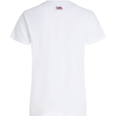Karl Lagerfeld Choupette Print T-shirt White Taglia: XS | Maglie Sportivi Outlet | Donna | Bianco