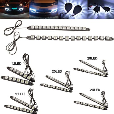 Flexibele Universele Dagrijverlichting met 6-20 LED's voor Auto