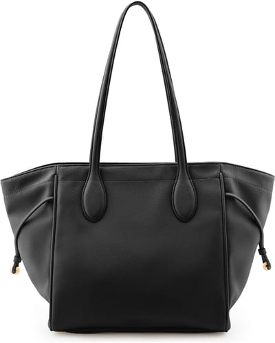 SEIDENFELT MANUFAKTUR shopper Meloy Shopper Black zwart