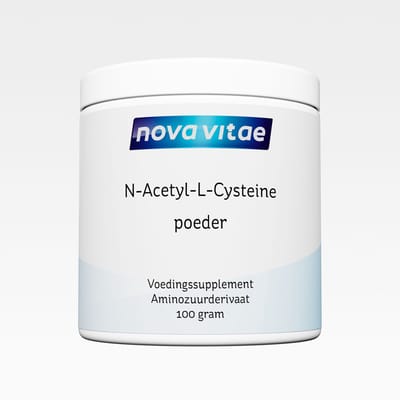 Nova Vitae - N-Acetyl-L-Cysteine Poeder 100 gram