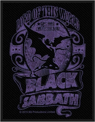 Black Sabbath - Lord Of This World Patch - Multicolours