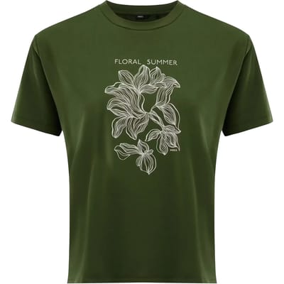 Floral Graphic T-shirt Dames Mexx