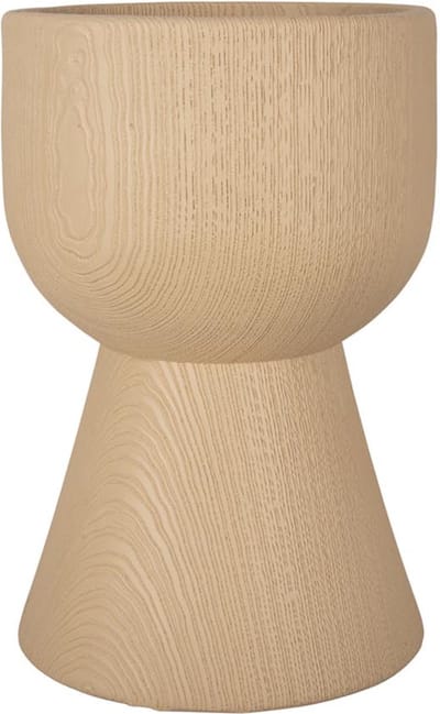 Present Time Bloempot Tam Tam - Bruin - Ø17cm - Modern,Scandinavisch