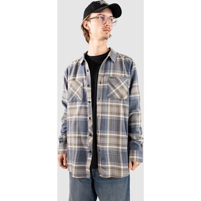 Volcom Netastone Flannel Shirt grijs