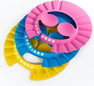 New Age Devi - Douchekapje - Douche Shower Cap - Douche Kap - Baby - Kind Haarwas Hulp Kap - Roze wordt Douchekapje - Douche Shower Cap - Douche Kap - Baby - Kind Haarwas Hulp Kap - Roze