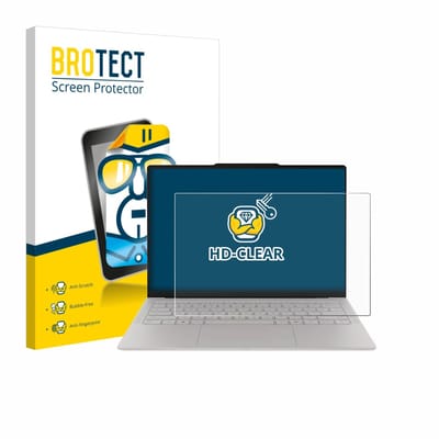 BROTECT - Screenprotector voor Lenovo Yoga Slim 7i Ultra Gen 11 Aura Edition 14" - Folie Beschermfolie transparant