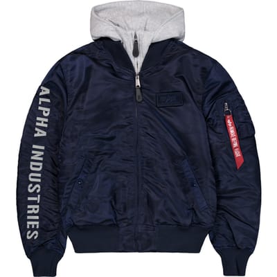 MA-1 D-Tec Sleeve Embroidery Bomber Jacket