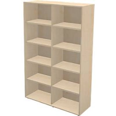 Schäfer Shop Genius Boekenkast TETRIS WALL, 5 HC, B 1000 x D 420 x H 1880 mm, ahorn