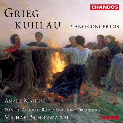 Amalie Malling, Danish National Symphony Orchestra - Kuhlau & Grieg: Piano Concertos (CD)