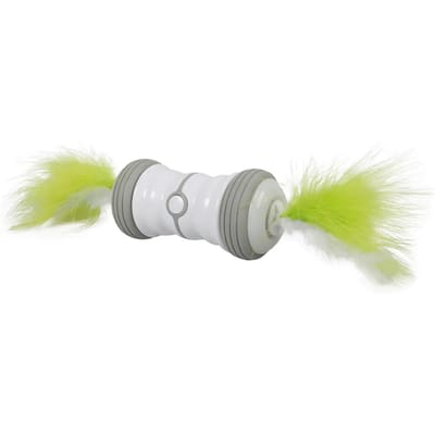 Ebi - Speelgoed Voor Dieren - Kat - Rc Cat Chaser 11x11x7,3cm Wit/groen - 1st