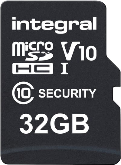 Integral INMSDH32G10-SEC flashgeheugen 32 GB MicroSDHC UHS-I Klasse 10