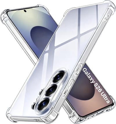 Hoesje geschikt voor Samsung Galaxy S26 Ultra backcover Shockproof siliconen Transparant