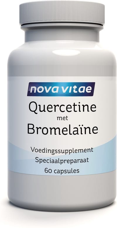 Nova Vitae - Quercetine - met - bromelaïne - 60 capsules