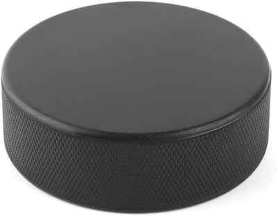 Sport Rubber Puck - Hockey Bal - IJshockey Training - Professioneel Rubber - 7.5 cm - Zwart