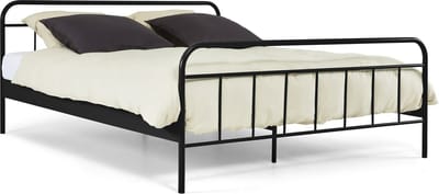 Beter Bed Alex Metalen Bedframe - Twijfelaar - 120x200cm - Zwart