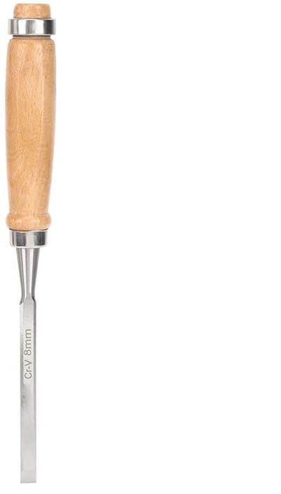 Dailygoods- Houtbewerkingsbeitel - Ergonomisch Handvat - 8 mm Beitelkop - Chroom-Vanadium Staal - Duurzaam Gereedschap - Scherp Snijden - Beitel