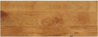 Houten Tafelblad - Massief Werkblad - Tafel Opknappen - Unieke Houtnerf - 80 x 30 cm - Mangohout