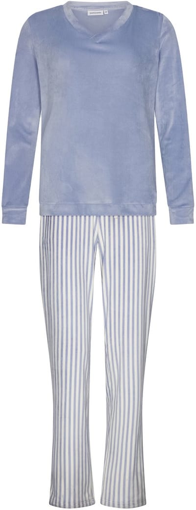 Pastunette - Blue Fog - Pyjama/Huispak - Fanel/Fleece - Maat 50