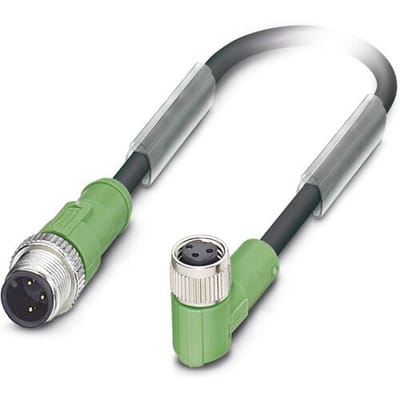 Phoenix Contact 1668865 Sensor/actuator connector, geassembleerd M8 Aantal polen (sensoren): 3 Stekker, recht, Bus, recht 3.00 m 1 stuk(s)