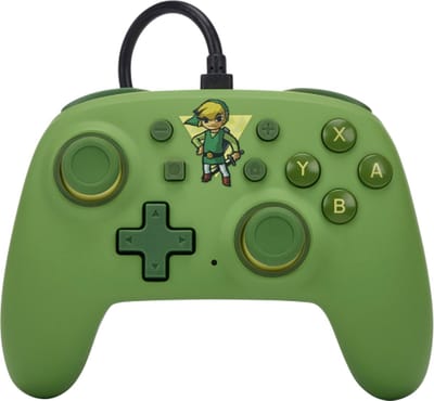 PowerA Nano bedrade controller voor Nintendo Switch - Toon Link - Wired Controller - Nintendo Switch